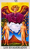 tarot del amor Los Enamorados