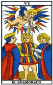 tarot de marsella Gli amanti