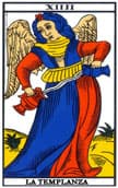 tarot de marsella La Templanza